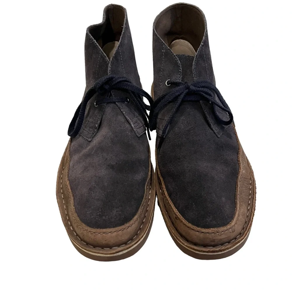 Clarks Men's Bushacre Rand Two Tone Chukka Boot, Sz 10.5